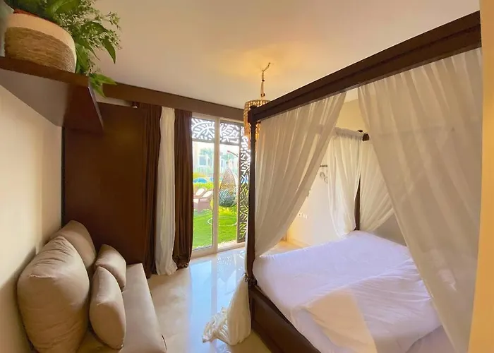 Glamorous 2br/ Free & Pool Access @ Mangroovy, El Gouna Daire Hurgada