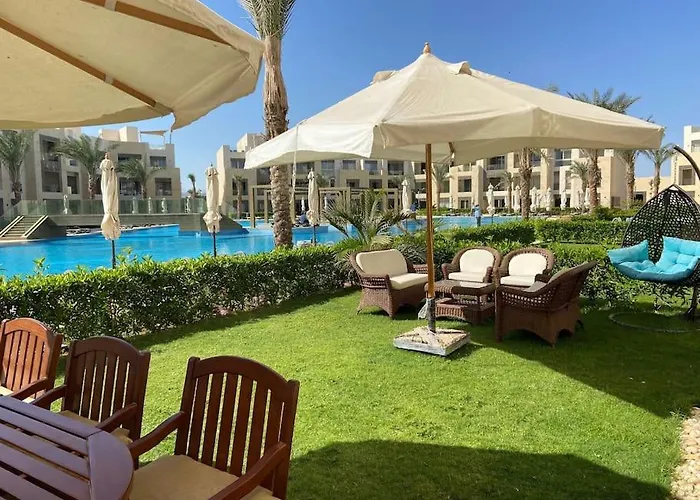 Glamorous 2br/ Free & Pool Access @ Mangroovy, El Gouna Daire Hurgada
