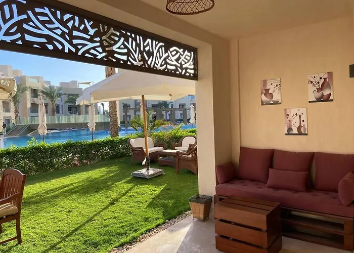 Glamorous 2br/ Free & Pool Access @ Mangroovy, El Gouna * Hurgada