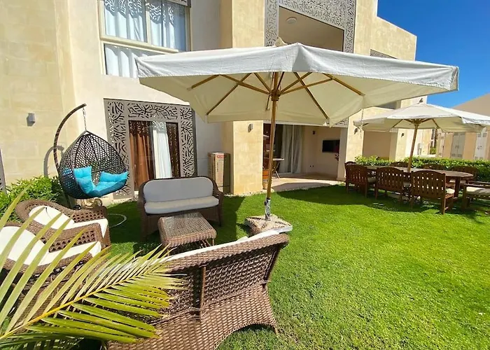 Glamorous 2br/ Free & Pool Access @ Mangroovy, El Gouna Hurgada