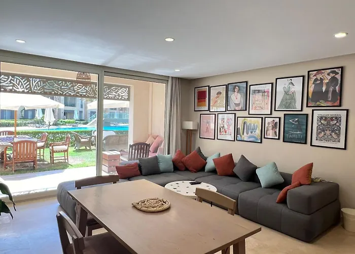 Glamorous 2br/ Free & Pool Access @ Mangroovy, El Gouna Daire Hurgada