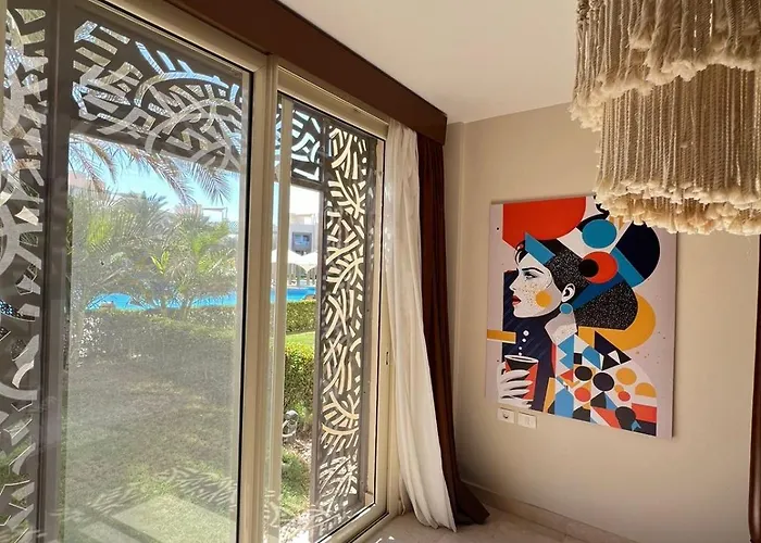 Glamorous 2br/ Free & Pool Access @ Mangroovy, El Gouna Hurgada